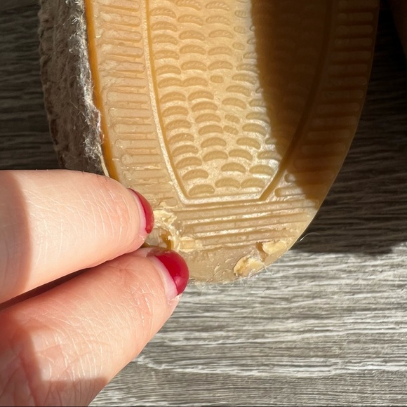 NWOB Little Burgundy Suede Espadrille - Salmon Pink - Picture 6 of 9